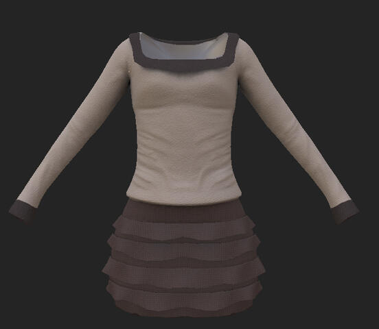 Sweater and Skirt set